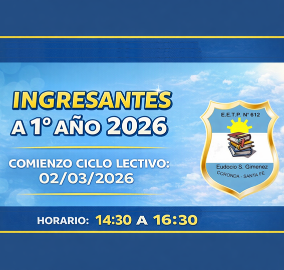 Ingresantes a 1° año 2026