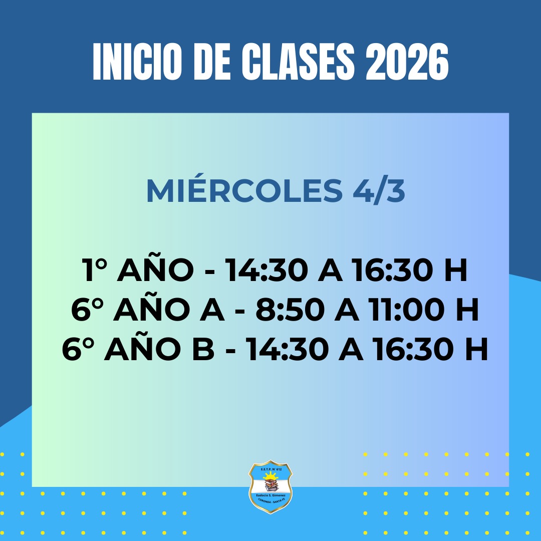 Próximos horarios