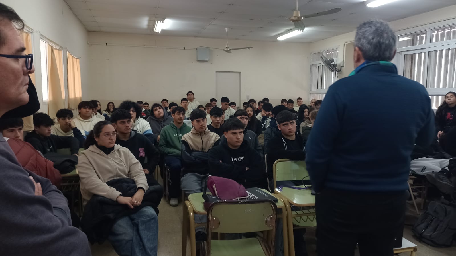 Charla sobre donacion de organos  del CUDAIO
